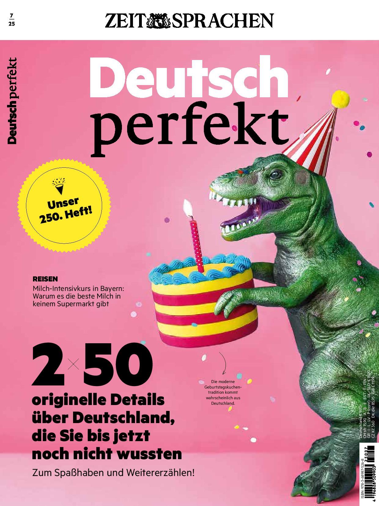 Deutsch perfekt 07/2025