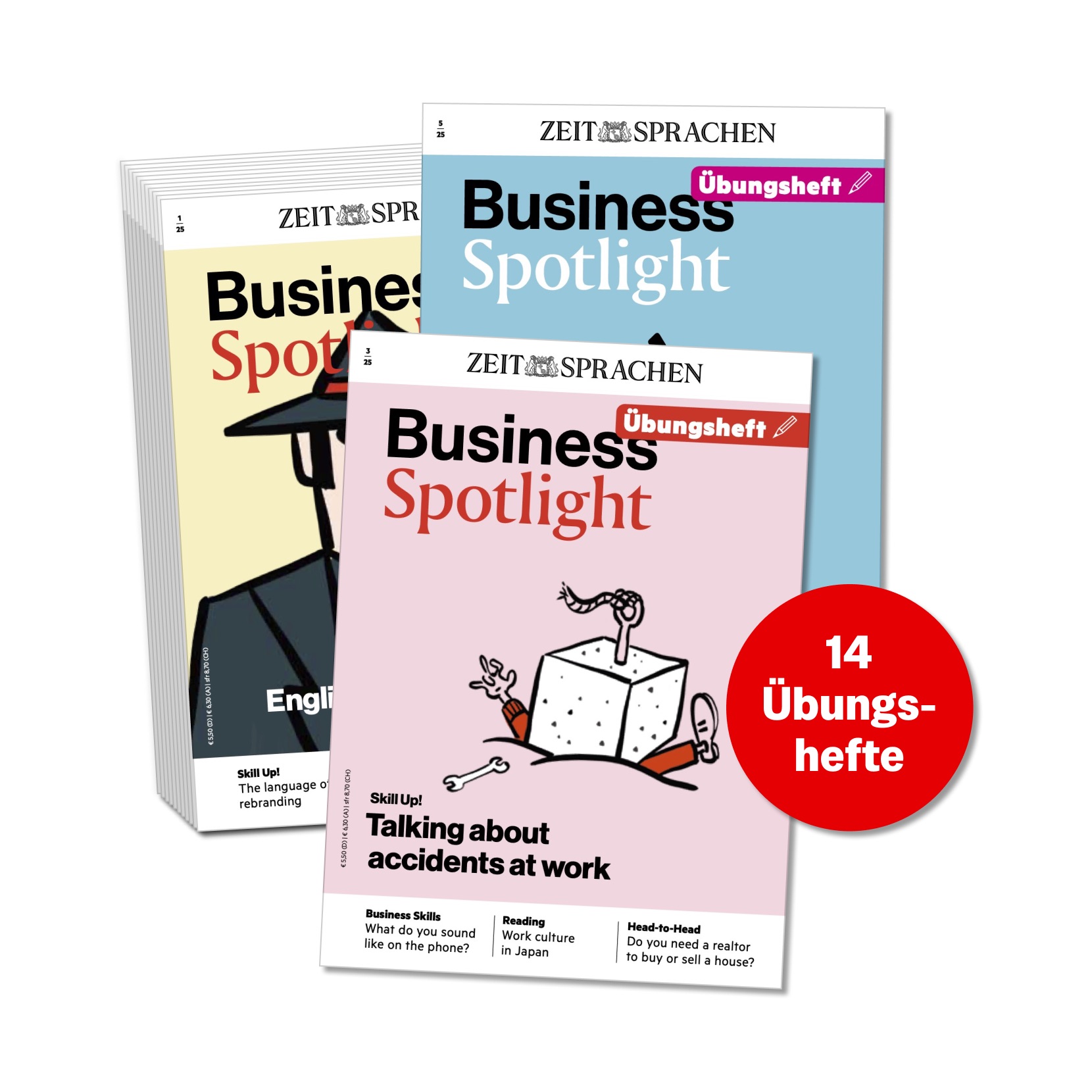 Business Spotlight &Uuml;bungsheft &ndash; Jahrgang 2025