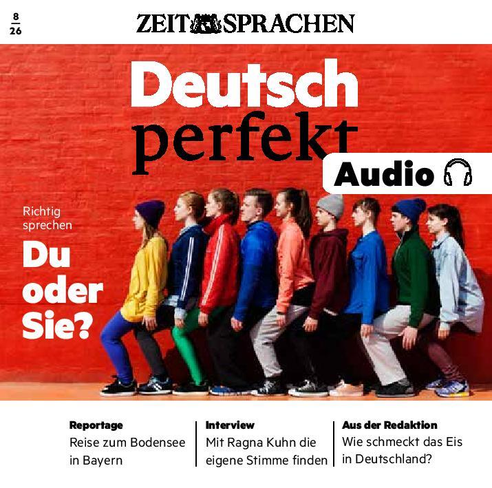 Deutsch perfekt Audiotrainer digital 08/2026