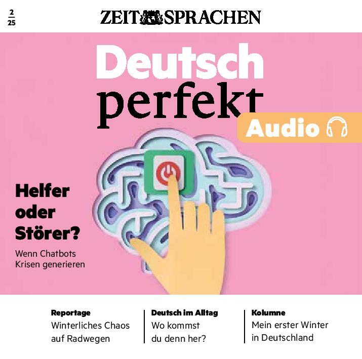 Deutsch perfekt Audiotrainer digital 02/2025