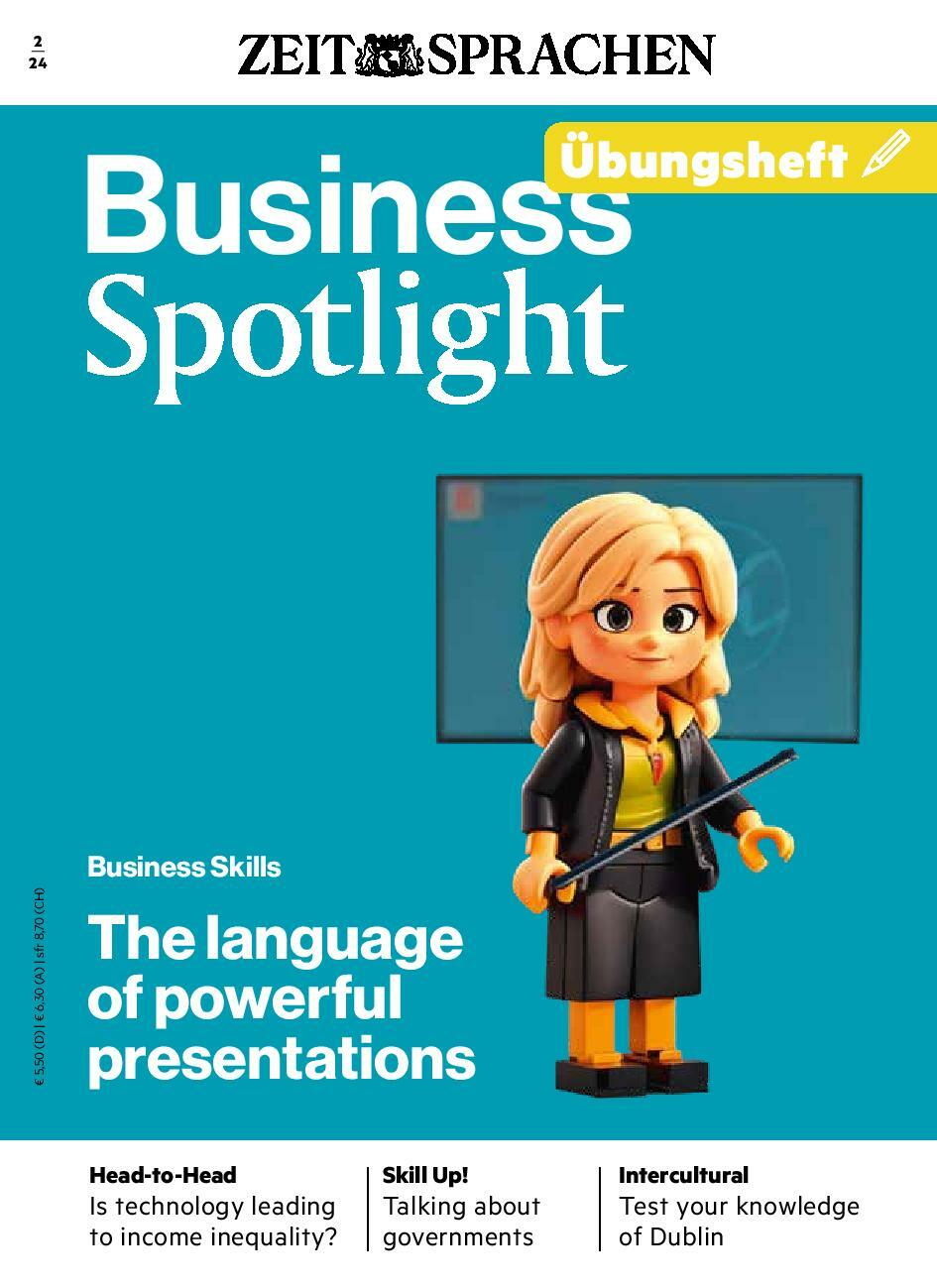 Business Spotlight Übungsheft Digital 02/2024