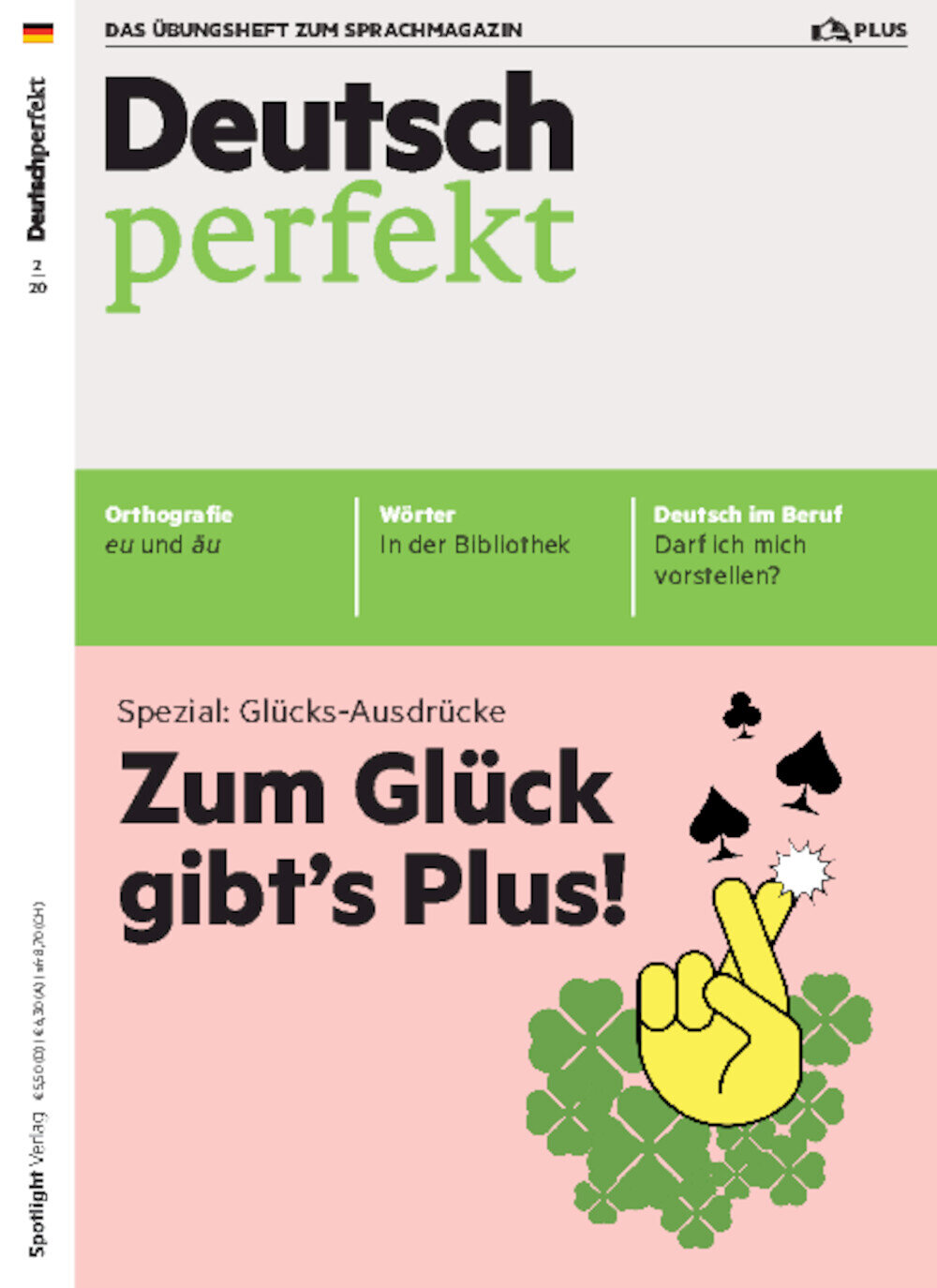 Deutsch perfekt Übungsheft Digital 02/2020