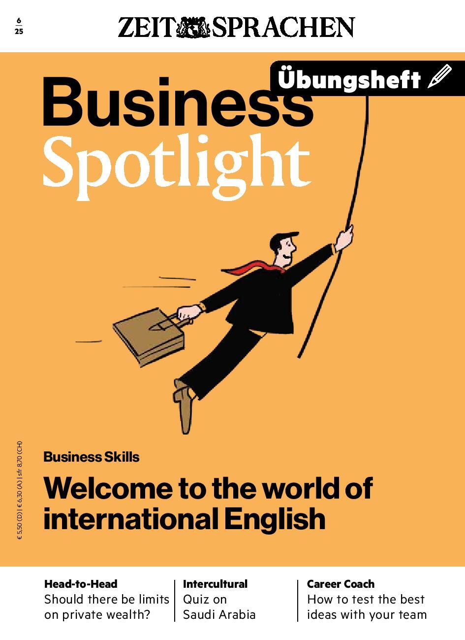 Business Spotlight Übungsheft 06/2025