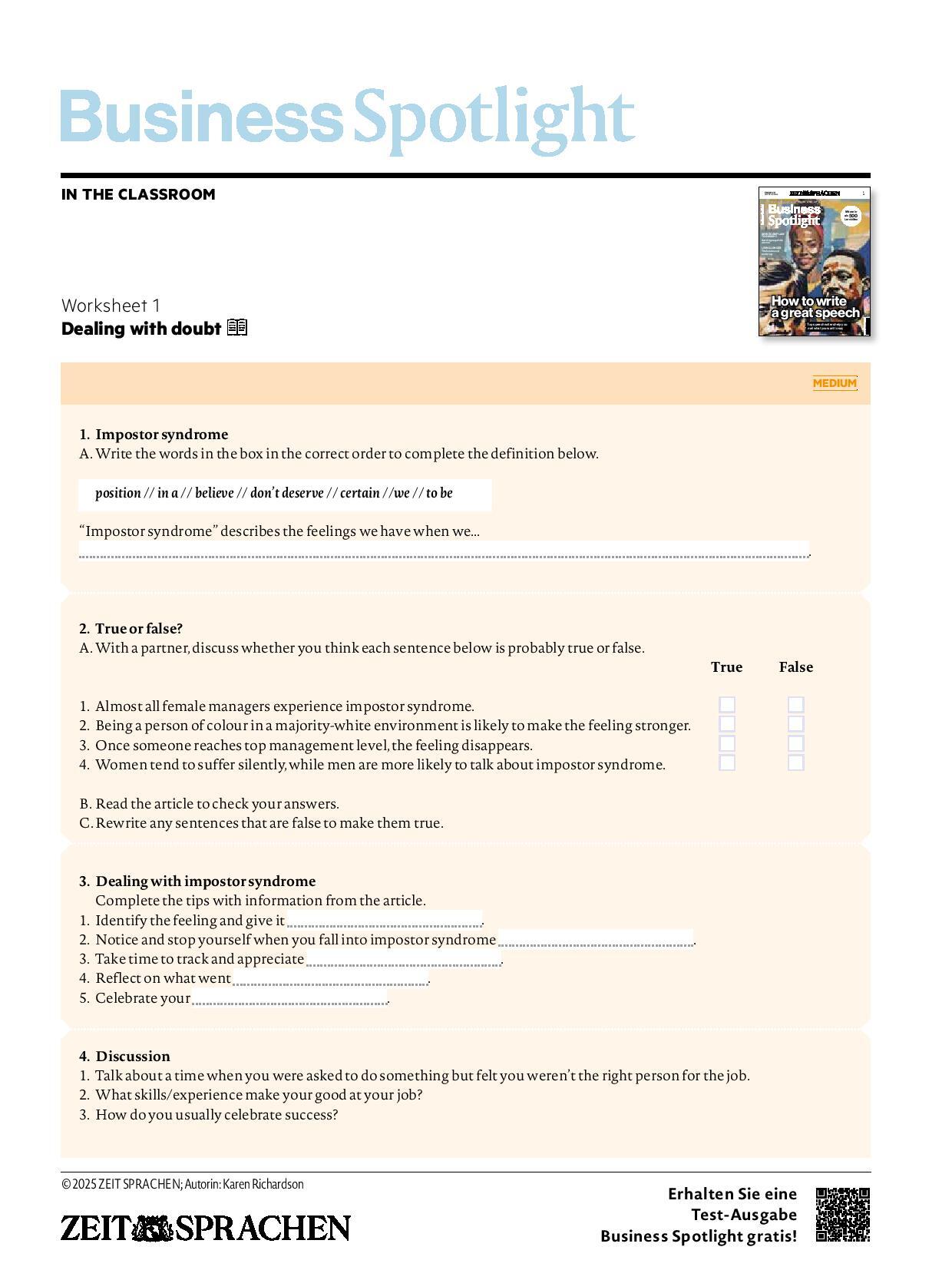 Digitale Lehrbeilage mit Unterrichtstipps Digitale Lehrbeilage mit Unterrichtstipps