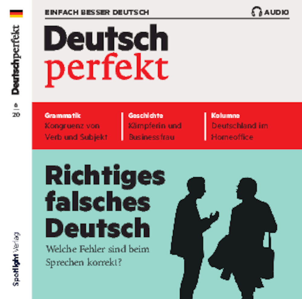 Deutsch perfekt Audiotrainer Digital 06/2020