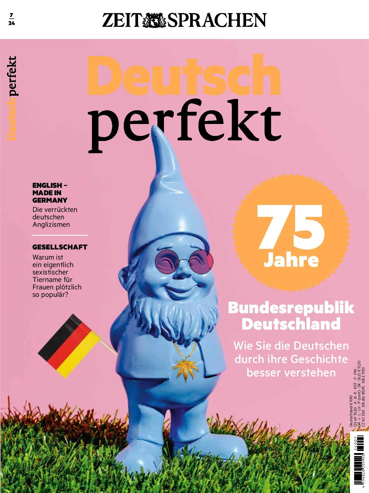Deutsch perfekt eMagazine 07/2024