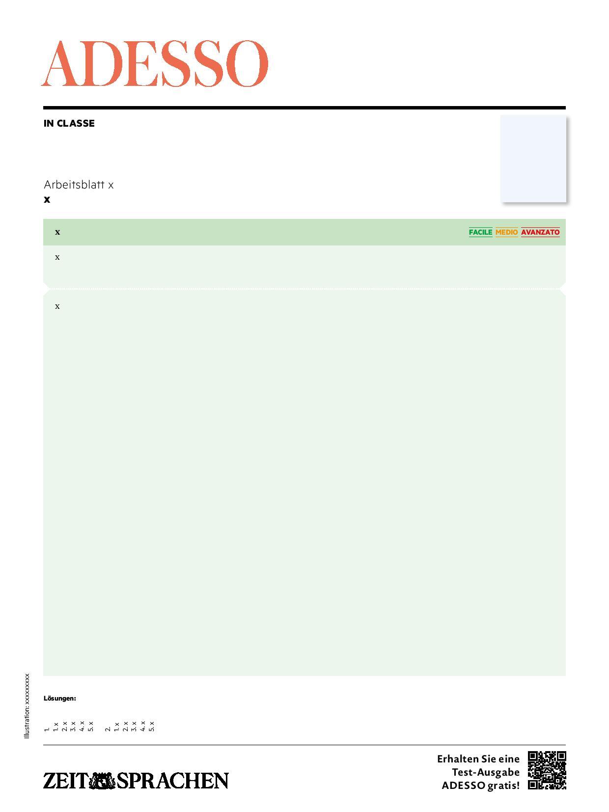 Digitale Lehrbeilage mit Unterrichtstipps