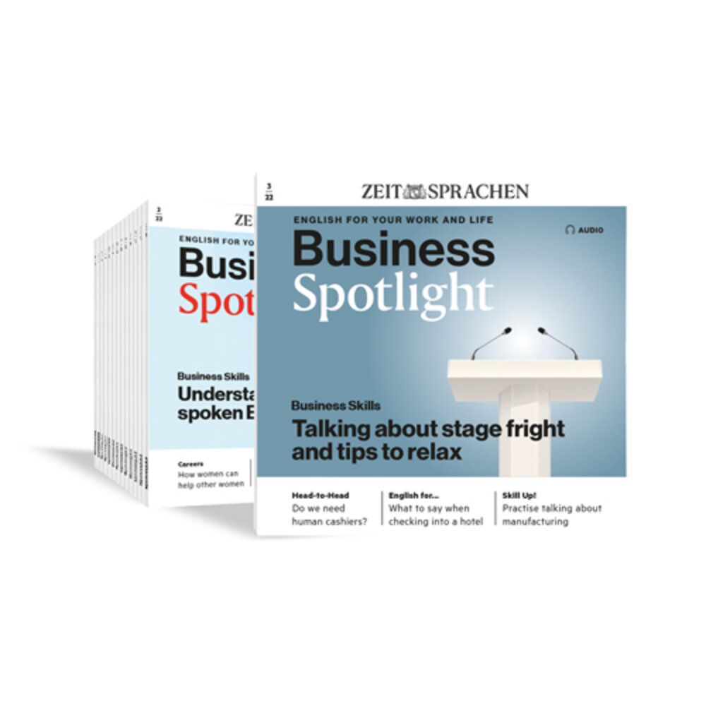 Business Spotlight Audiotrainer Jahrgang 2022