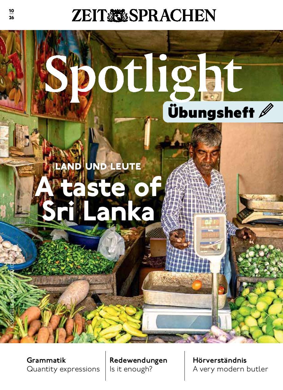 Spotlight &Uuml;bungsheft 10/2026