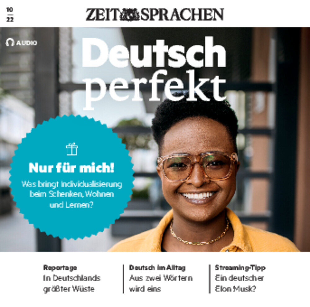 Deutsch perfekt Audiotrainer Digital 10/2022