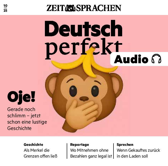 Deutsch perfekt Audiotrainer digital 10/2025