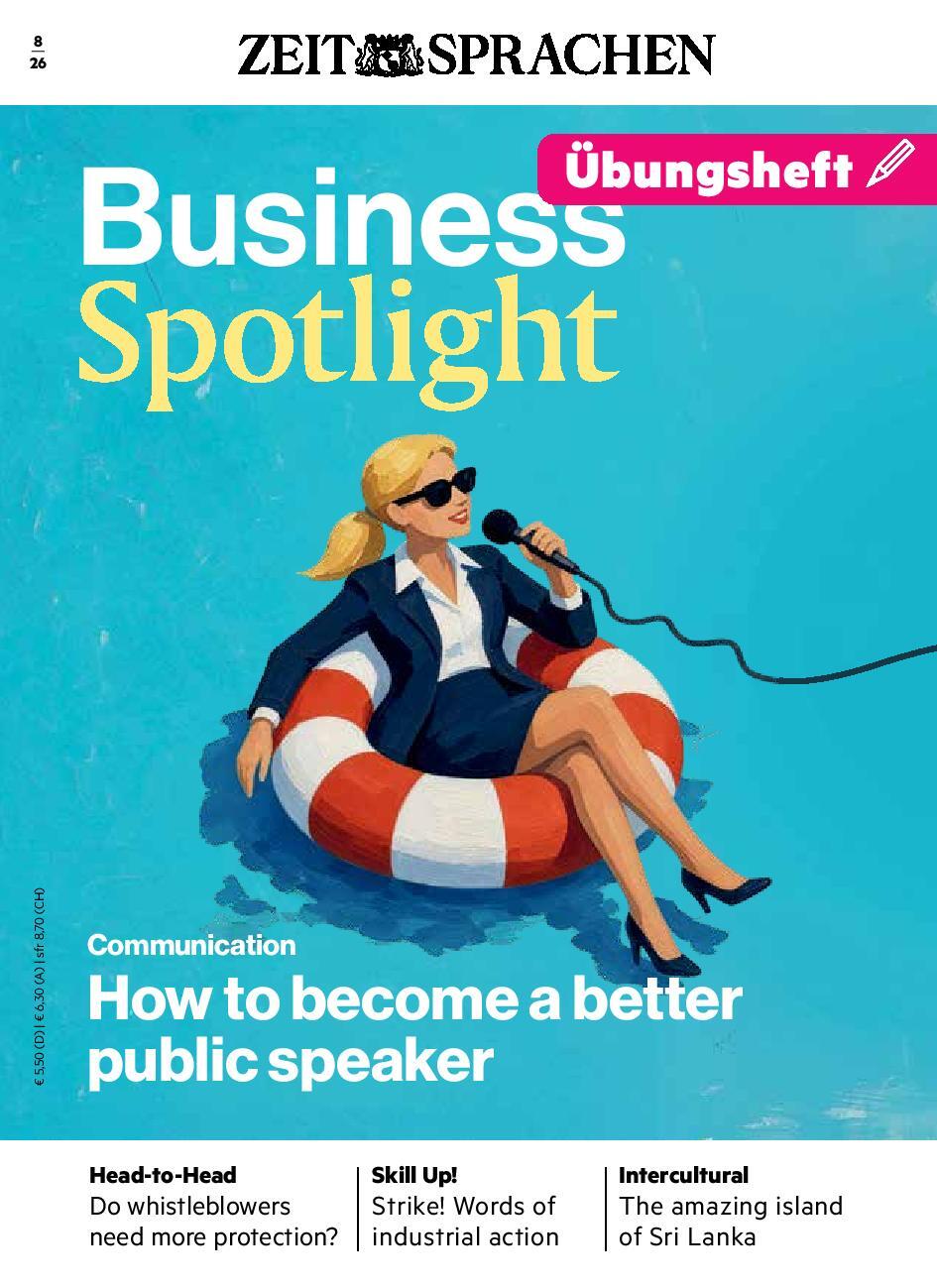 Business Spotlight &Uuml;bungsheft digital 08/2026