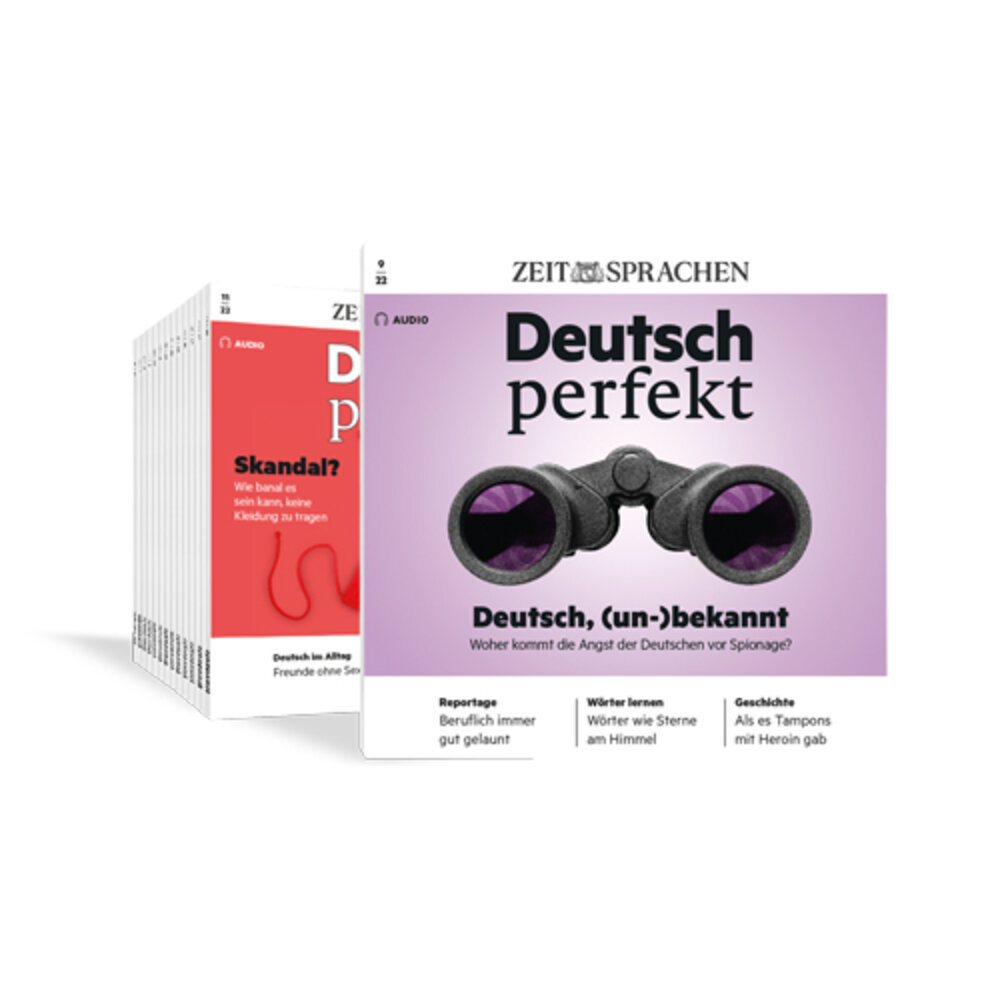 Deutsch perfekt Audio Jahrgang 2022