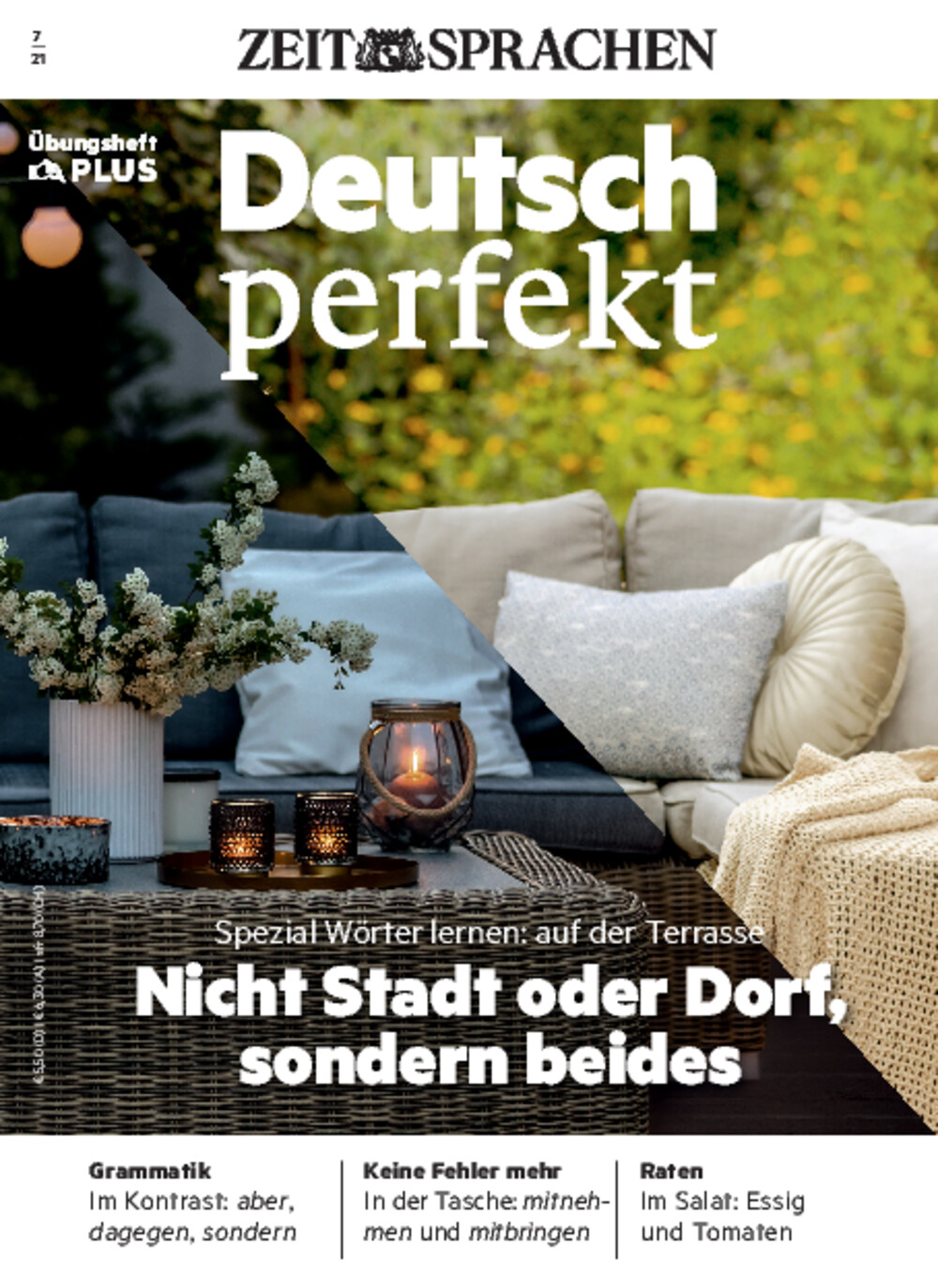 Deutsch perfekt Übungsheft Digital 07/2021