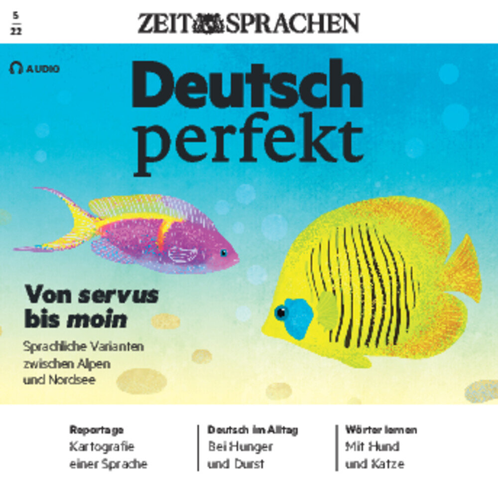Deutsch perfekt Audiotrainer Digital 05/2022