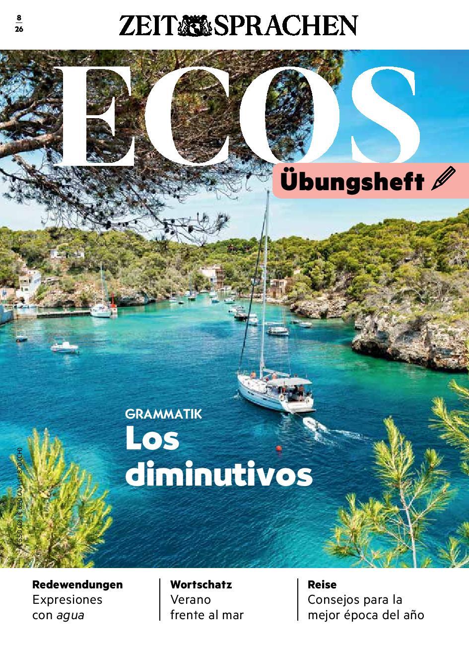 ECOS &Uuml;bungsheft 08/2026