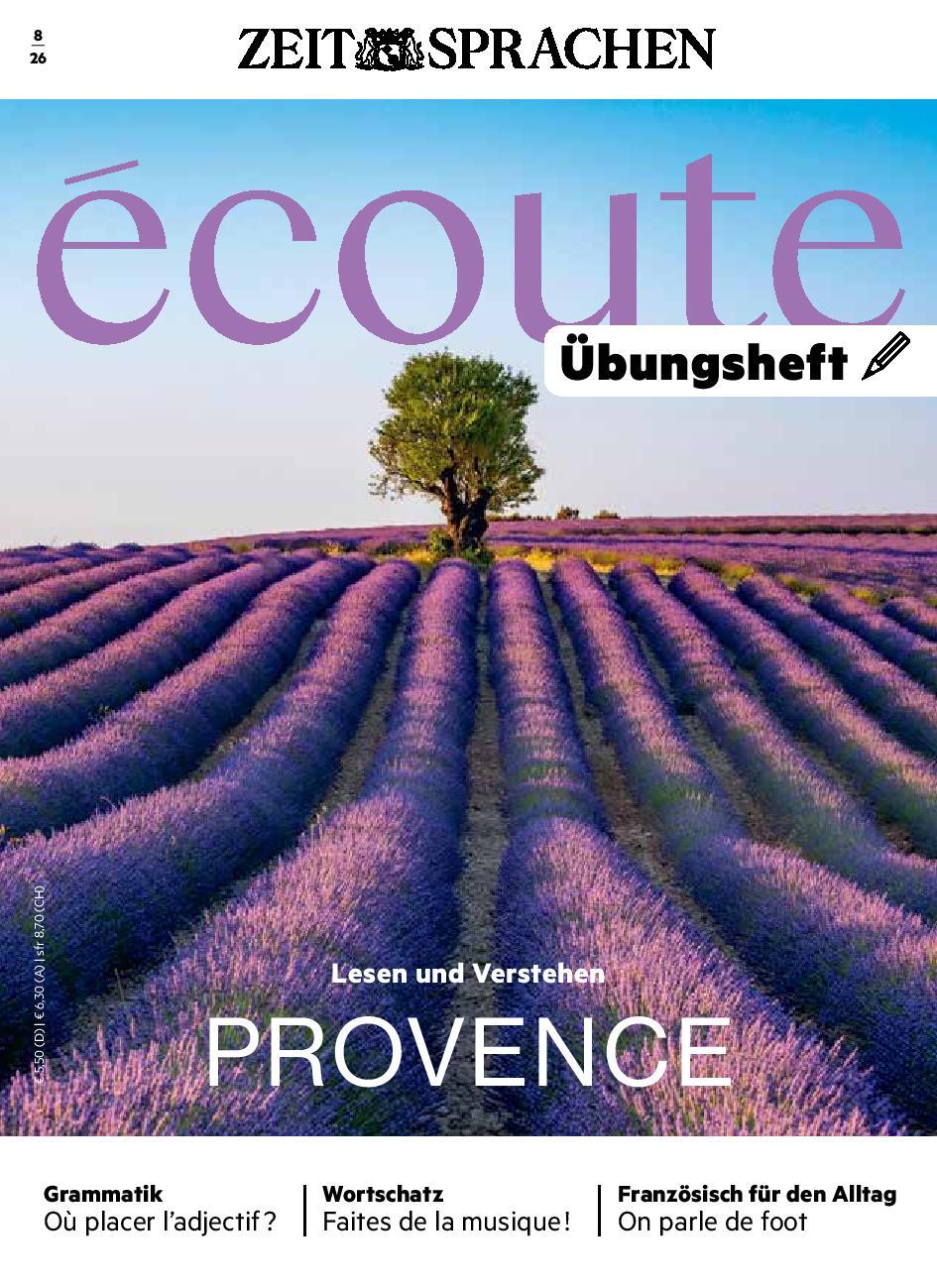 &eacute;coute &Uuml;bungsheft 08/2026