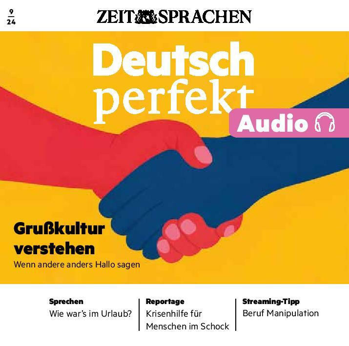 Deutsch perfekt Audiotrainer Digital 09/2024