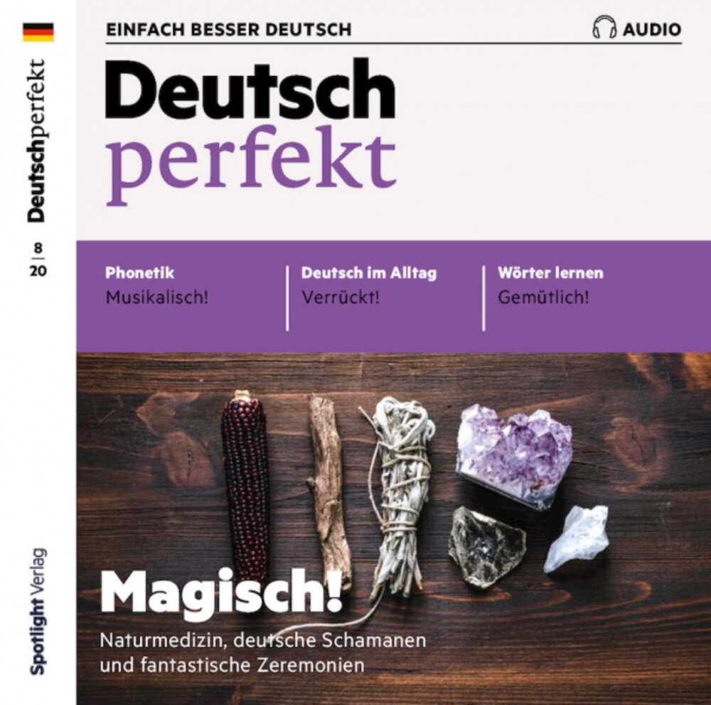 Deutsch perfekt Audiotrainer Digital 08/2020