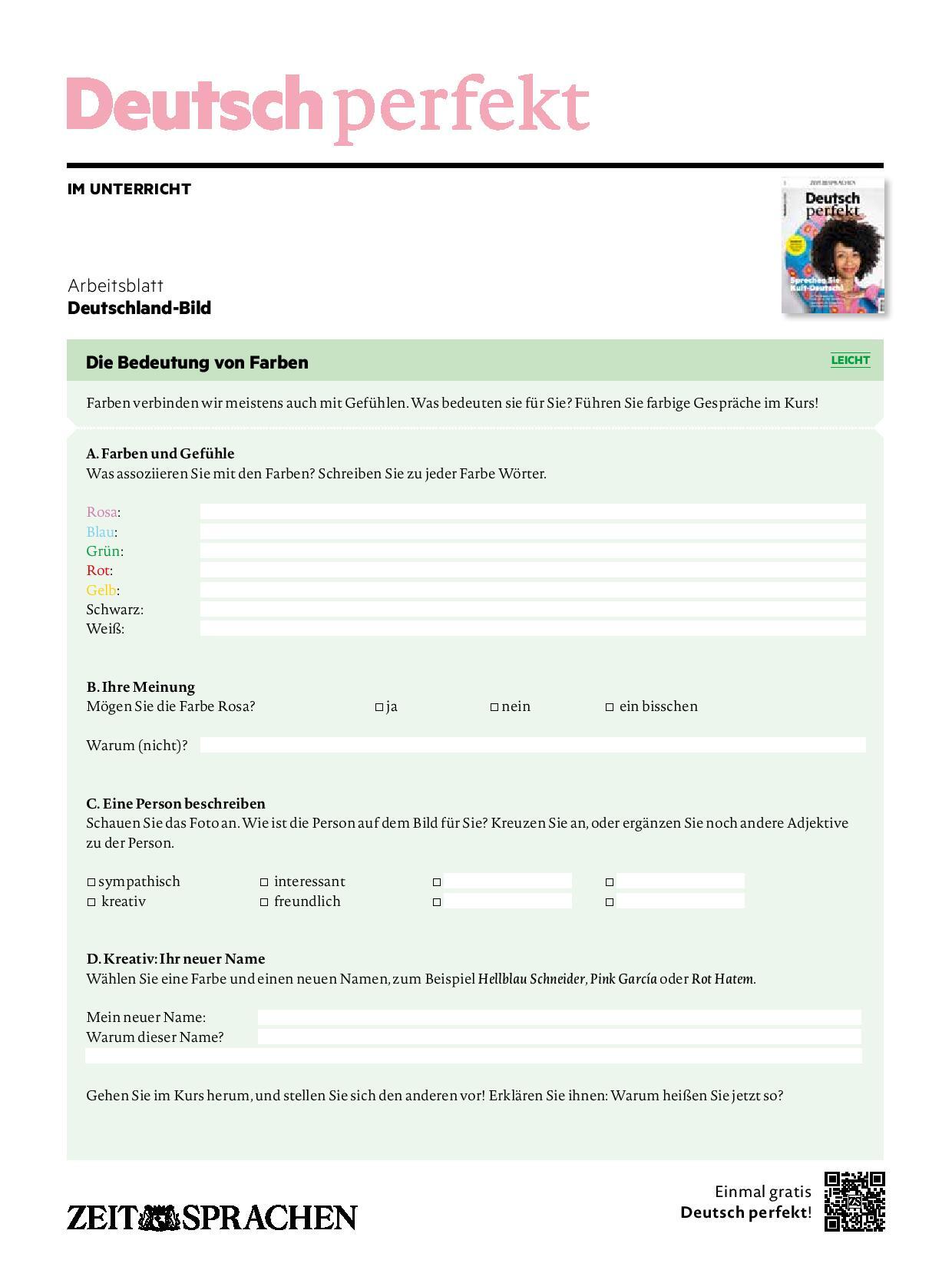 Digitale Lehrbeilage mit Unterrichtstipps