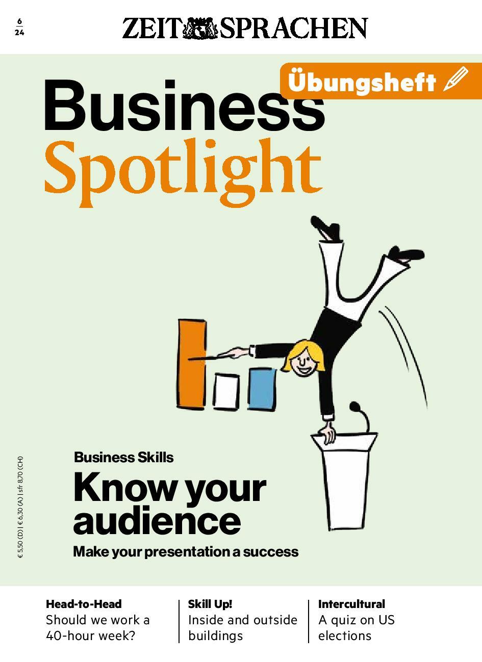 Business Spotlight Übungsheft 06/2024