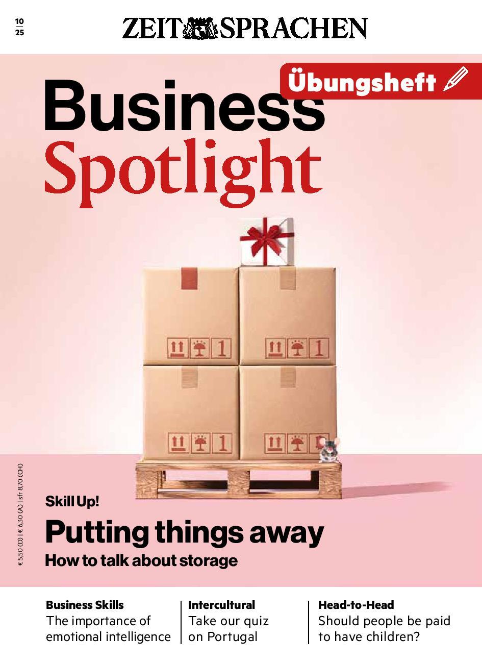 Business Spotlight Übungsheft 10/2025