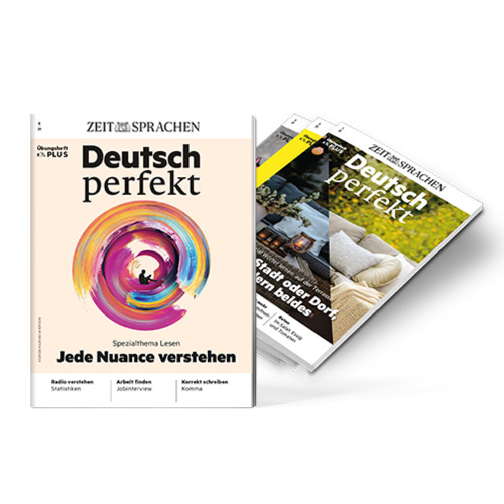 Deutsch perfekt Übungsgheft Jahrgang 2021