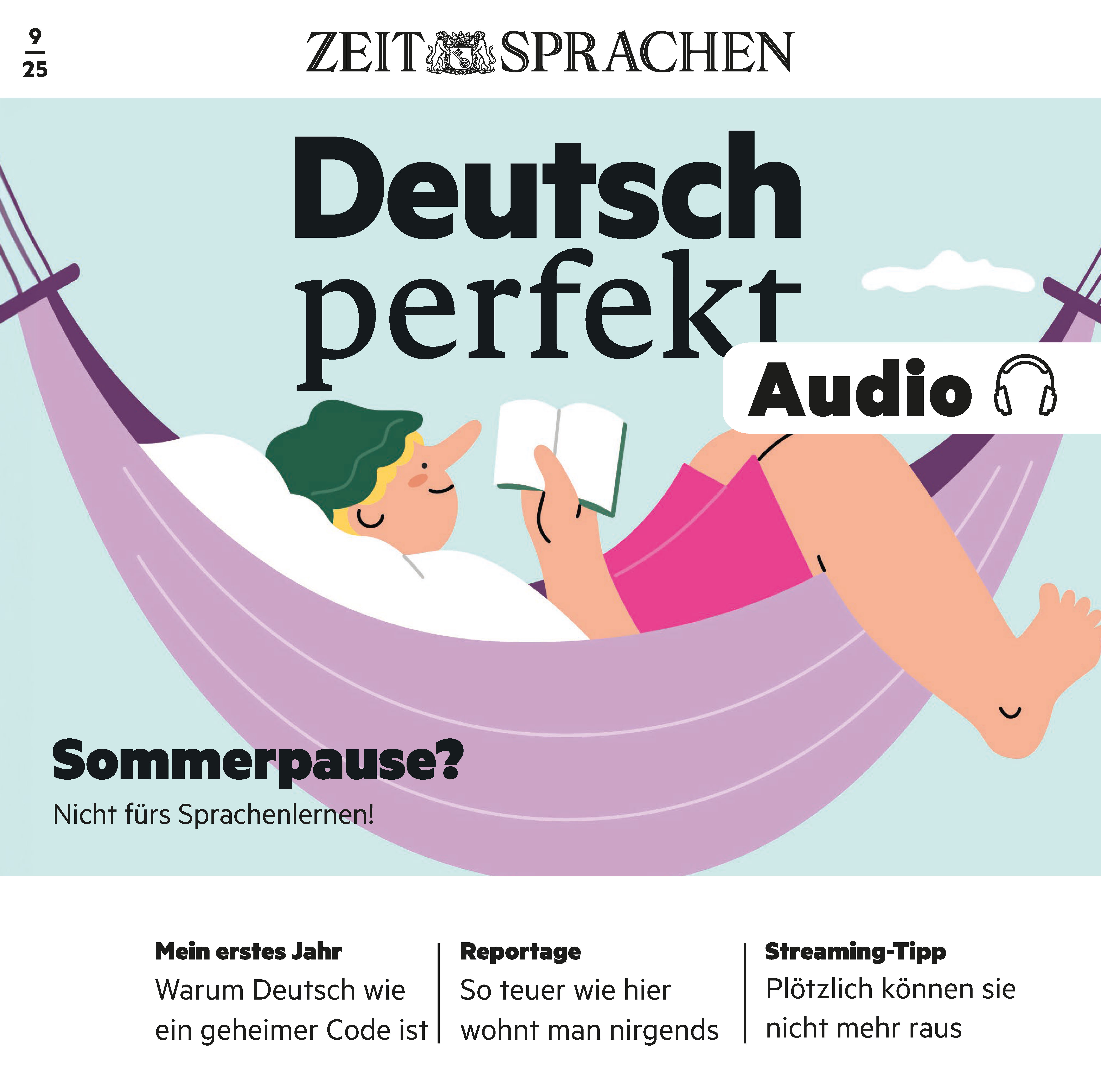 Deutsch perfekt Audiotrainer digital 09/2025