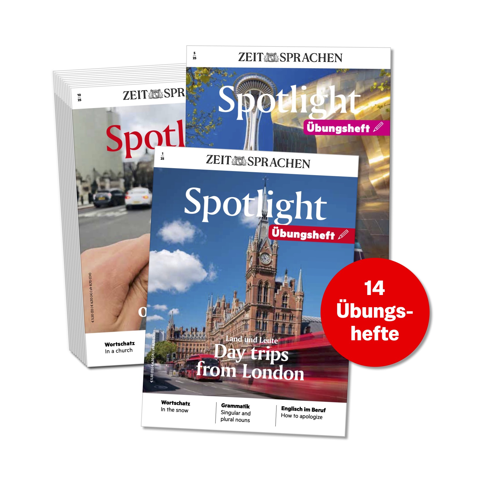 Spotlight &Uuml;bungsheft &ndash; Jahrgang 2025