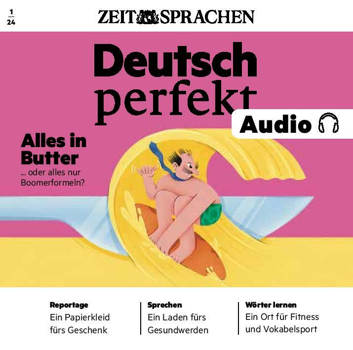 Deutsch perfekt Audiotrainer Digital 01/2024
