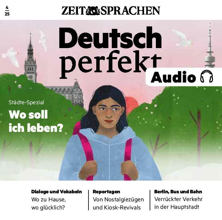 Deutsch perfekt Audiotrainer digital 04/2025