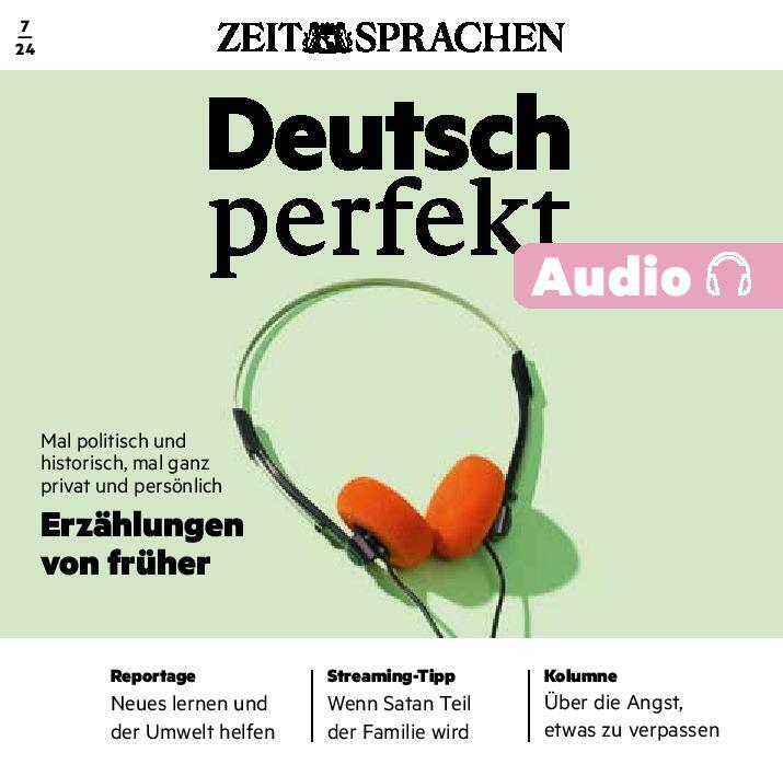 Deutsch perfekt Audiotrainer Digital 07/2024