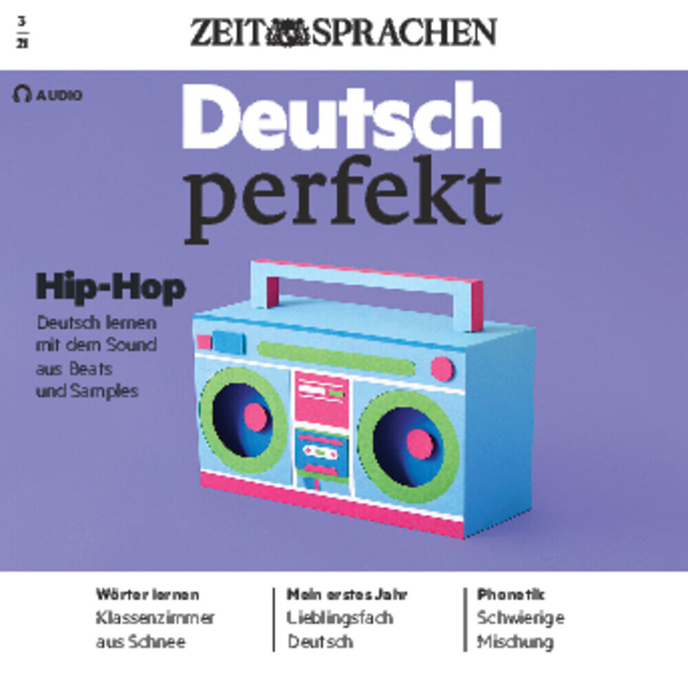 Deutsch perfekt Audiotrainer Digital 03/2021