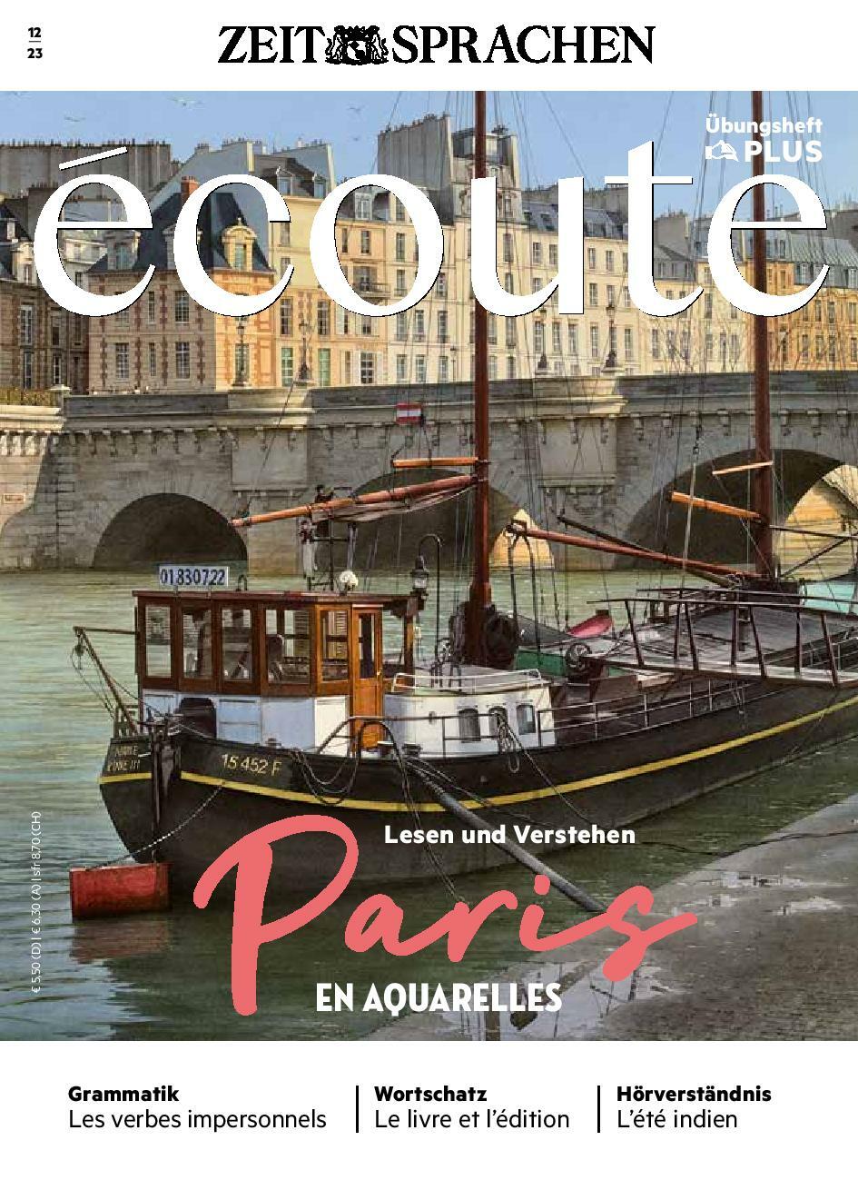 &eacute;coute &Uuml;bungsheft Digital  12/2023