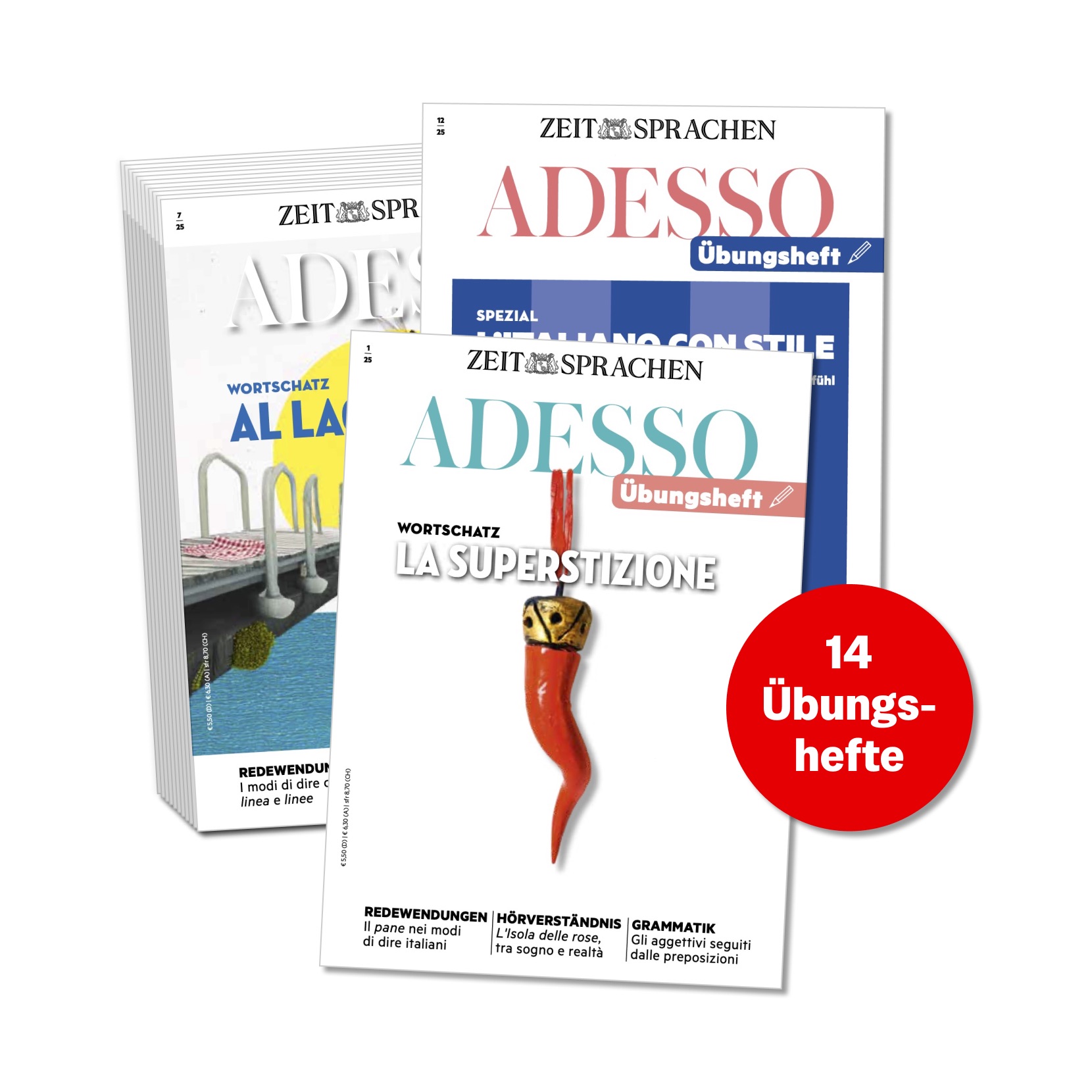 ADESSO &Uuml;bungsheft &ndash; Jahrgang 2025