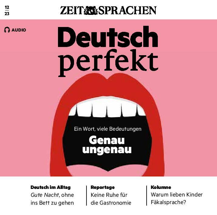 Deutsch perfekt Audiotrainer digital 12/2023