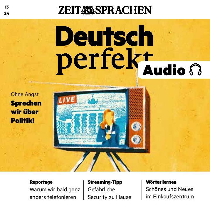 Deutsch perfekt Audiotrainer digital 13/2024