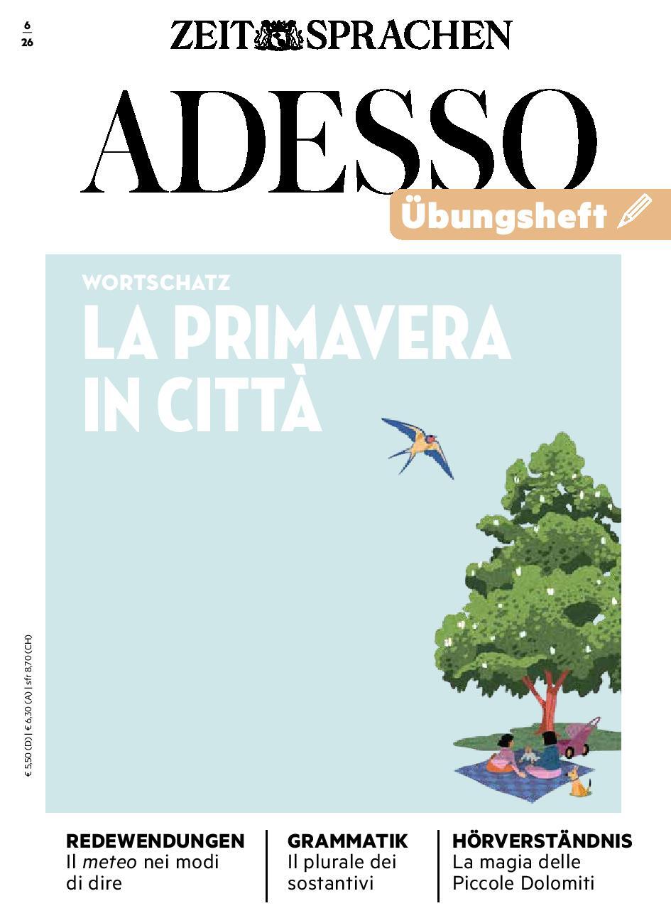 ADESSO &Uuml;bungsheft digital 06/2026