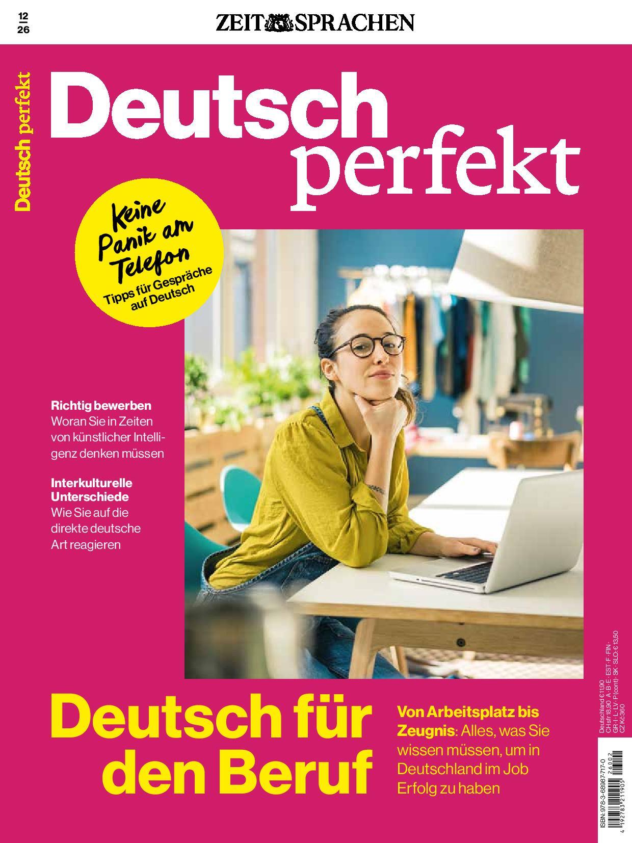 Deutsch perfekt eMagazine 12/2026