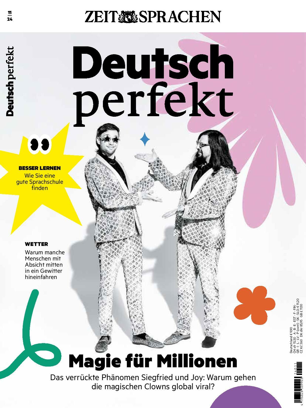 Deutsch perfekt eMagazine 11/2024